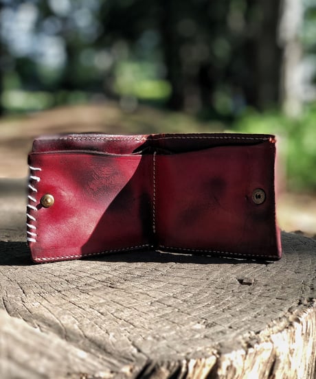 Italian shrink leather Wallet