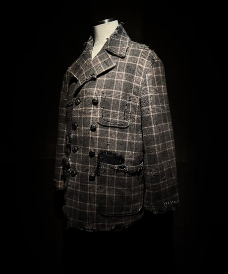 Vintage damage & patchwork P-coat