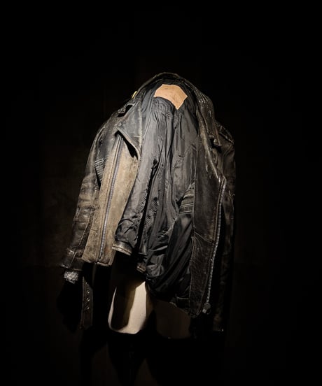 Eclipsed Heritage Reconstructed Vintage Leather Jacket