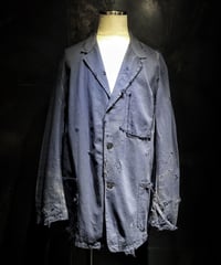 Vintage damage french cover all jacket