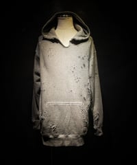 Vintage damage dye hoodie