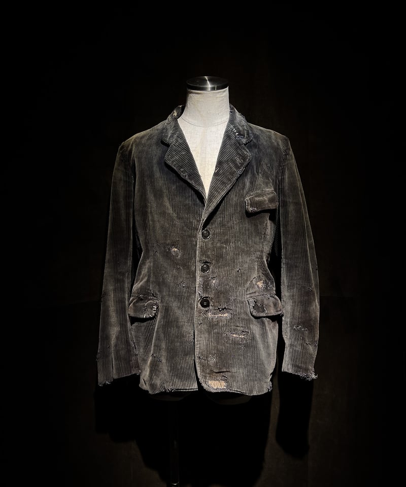 1920–1940's French Vintage Corduroy Work Jacket
