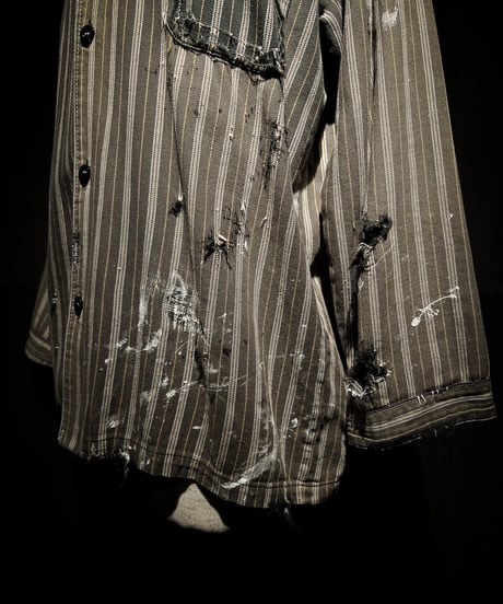 Vintage damage nightwear shirt