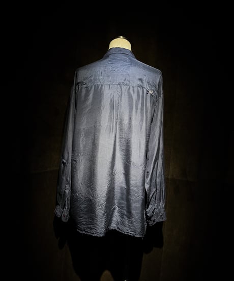 Vintage Silk100% Two-Pocket Shirt