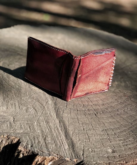 Italian shrink leather Wallet