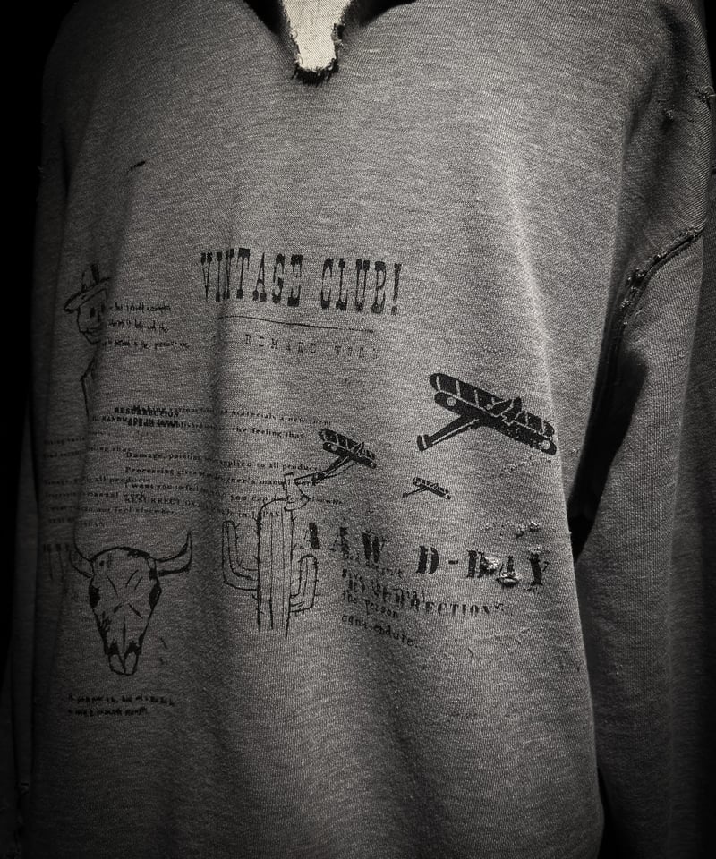 10th Archive graphics print Sweat shirt | RESUR