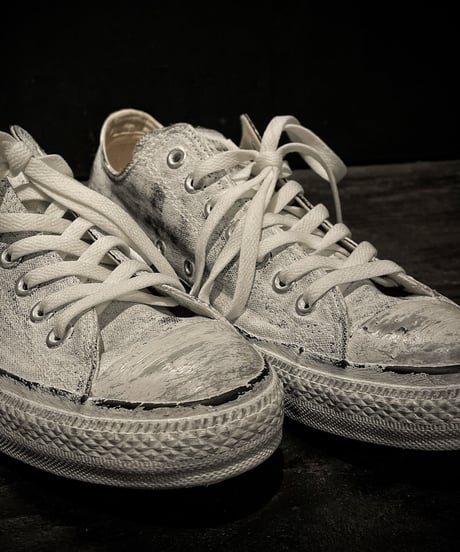 Discoloration Vintage Low cut Sneaker WHITE