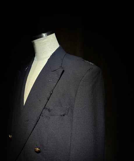 Vintage damage Navy blazer jacket