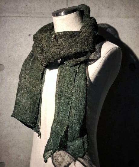 Damage khaki stole (襤褸)