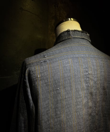 Vintage damage linen shirt