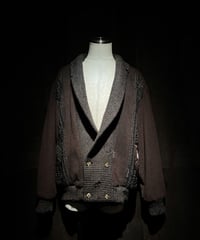 Vintage damage docking double knit