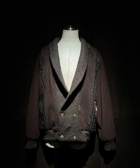 Vintage damage docking double knit