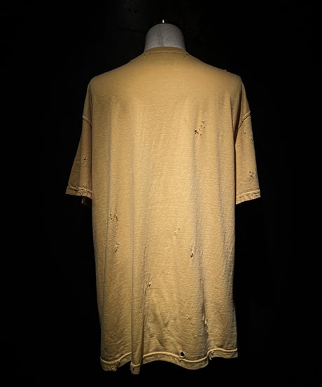 Seven years Anniv. numbering Tee (OLD YELLOW)