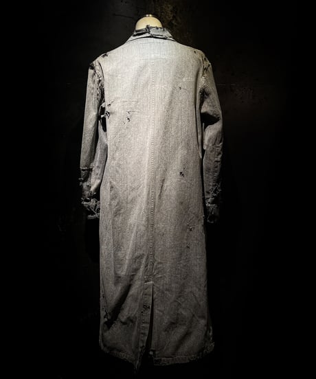Vintage damage French coat