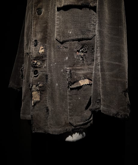 1940–50's French Corduroy Work Jacket (襤褸)