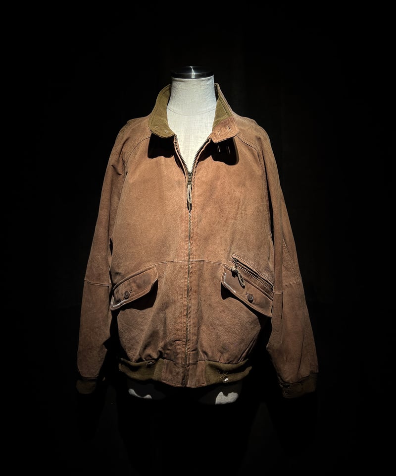 Vintage Genuine suède leather blouson | RESURRE