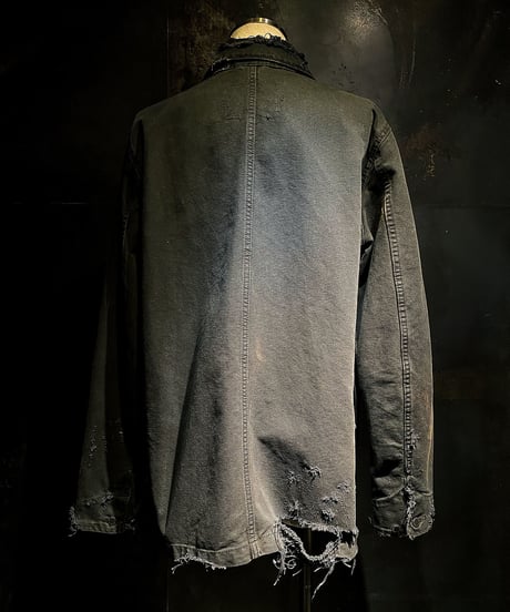 Vintage denim coverall jacket