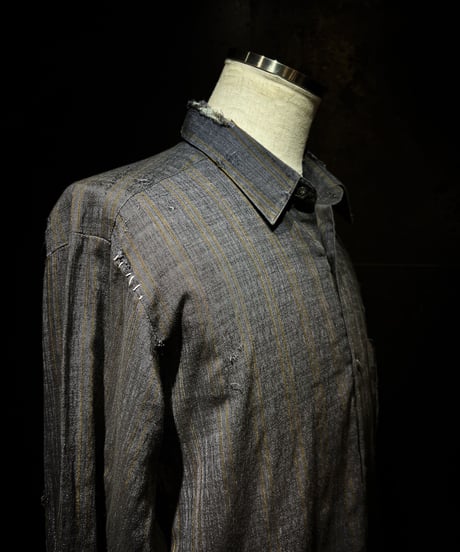 Vintage damage linen shirt
