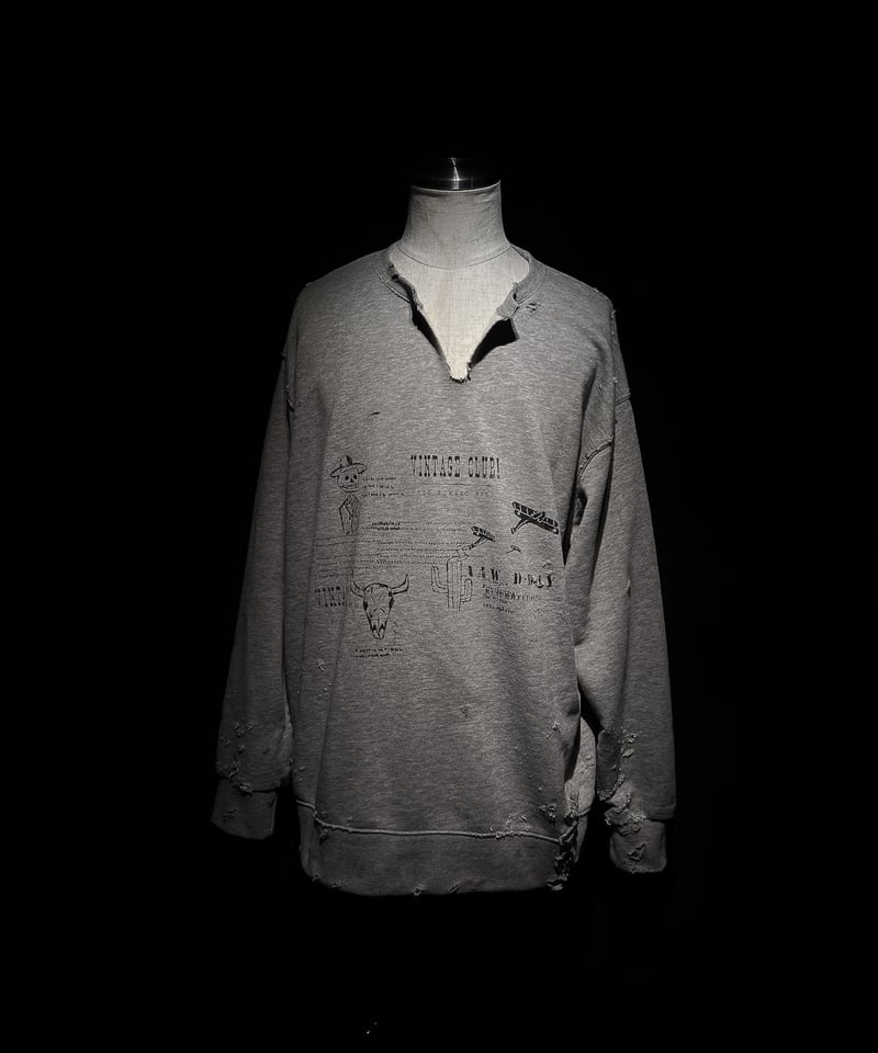 10th Archive graphics print Sweat shirt | RESUR