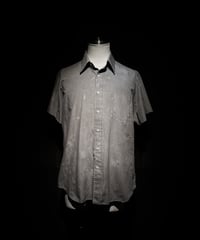 [Dye] Vintage damage stripe shirt