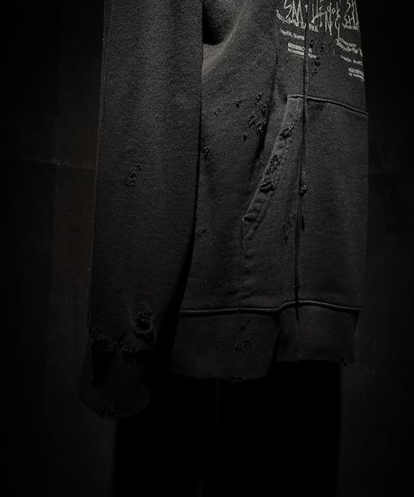 10th Archive graphics print Hoodie
