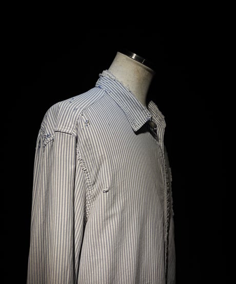 Vintage damage stripe shirt