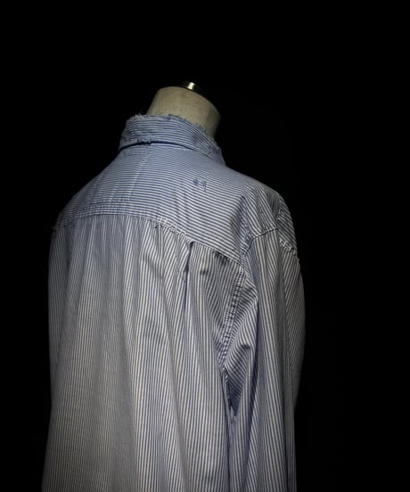 Vintage damage stripe shirt