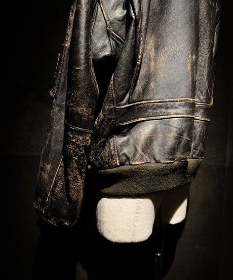 Vintage Leather flight jacket Type-A
