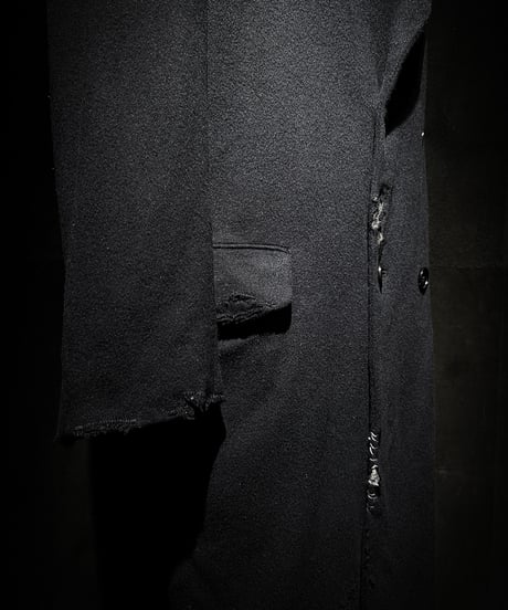 Cashmere100% Double-Breasted Coat