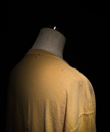 Seven years Anniv. numbering Tee (OLD YELLOW)
