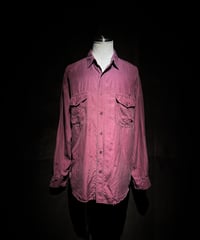 Vintage Silk100% Two-Pocket Shirt