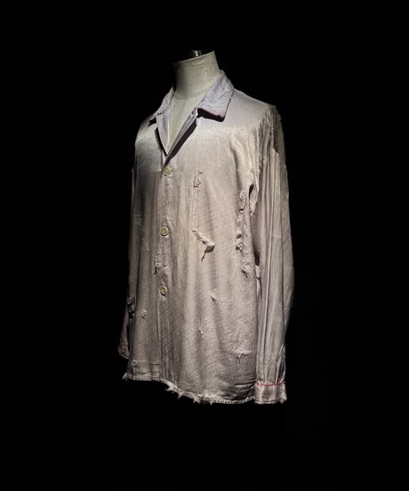 50's EURO Vintage damage nightwear shirt