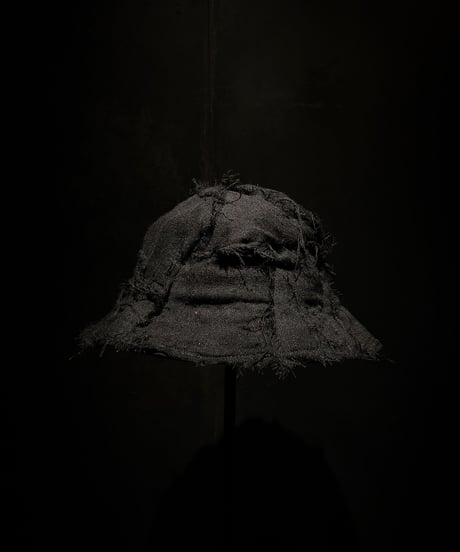 Linen patchwork bucket hat