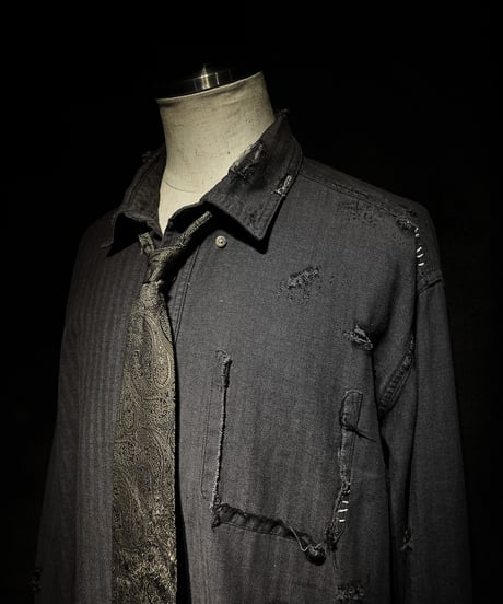 Vintage damage Paisley Tie