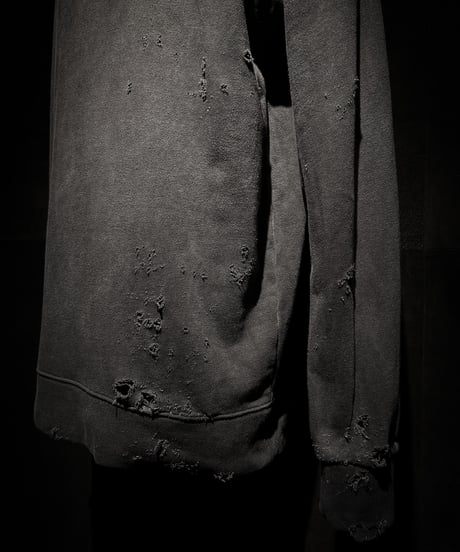 [Dye] Vintage damage LOOK SHARP! sweat shirt