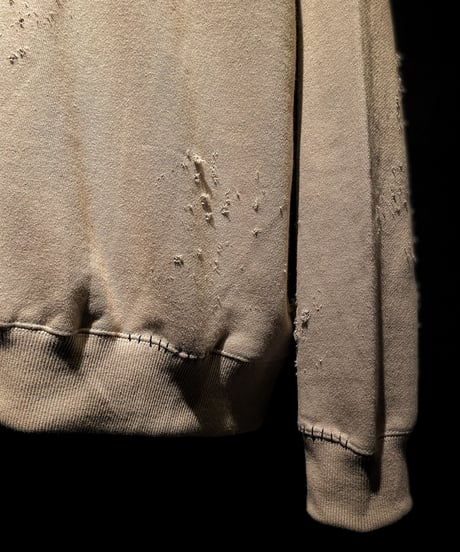 I THINK,,, character sweat shirt (SAND BEIGE)
