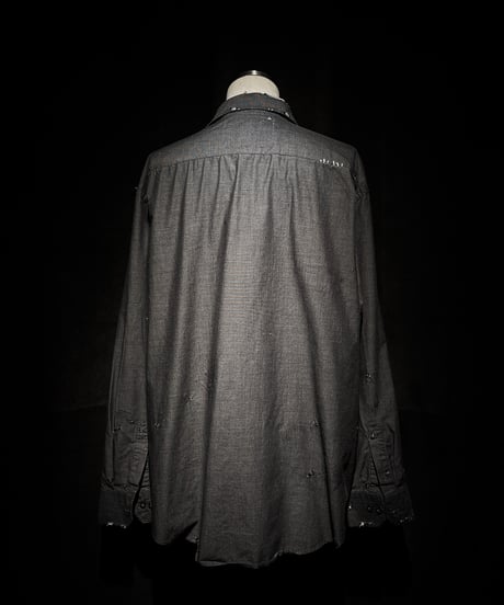 Vintage damage formal shirt