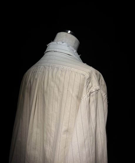 Vintage damage Pinstripe Dress Shirt