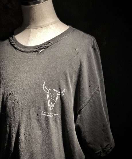 Buffalo bone T-shirt OLD BLACK