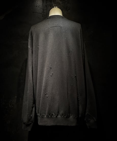 I THINK,,, character sweat shirt (BLACK)
