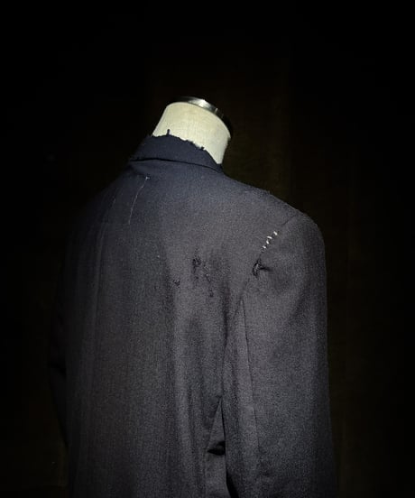 Vintage damage Navy blazer jacket