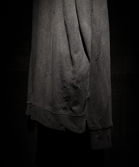 [Dye] Vintage damage LOOK SHARP! sweat shirt