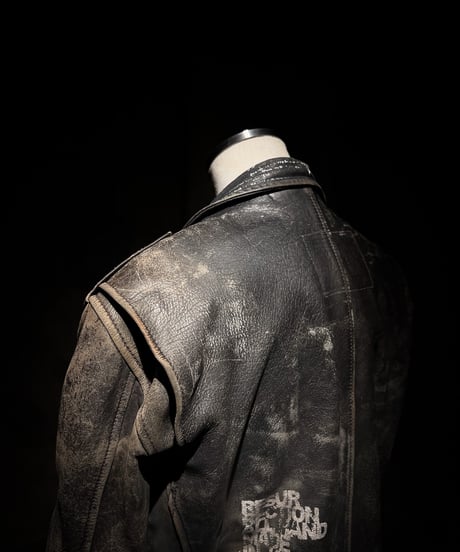 Eclipsed Heritage Reconstructed Vintage Leather Jacket