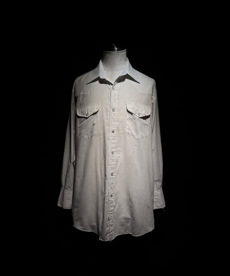 Vintage Western white Shirt