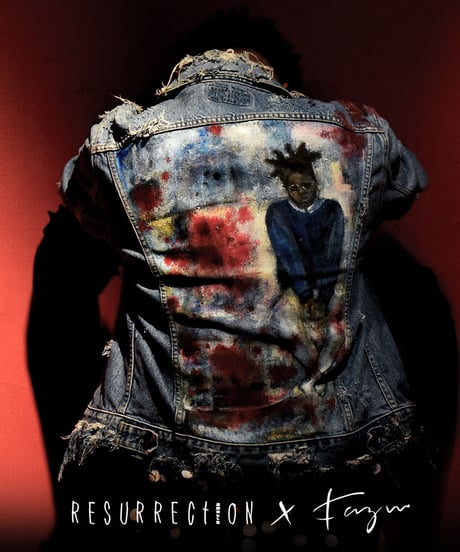 Graffiti Art Denim Jacket "Artist"