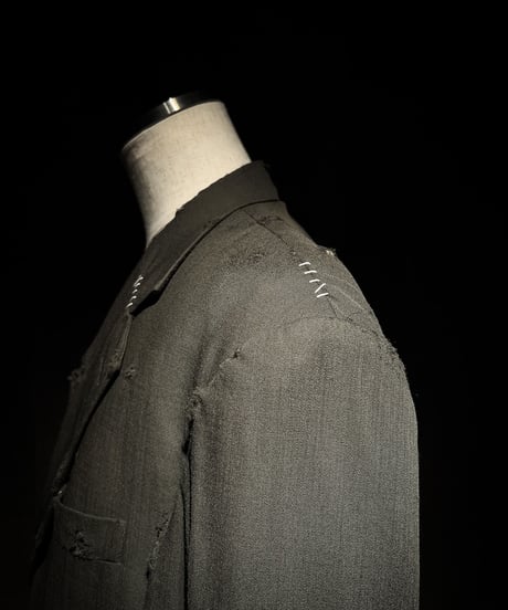 Vintage damage tailored jacket