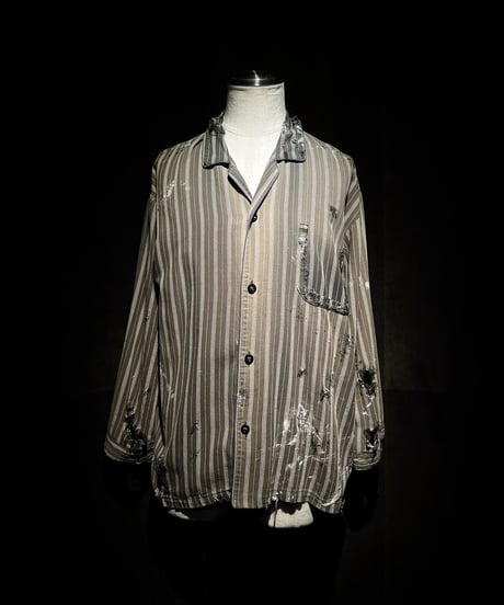 Vintage damage nightwear shirt