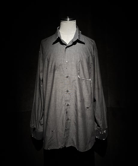 Vintage damage formal shirt