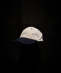 Vintage Two-Tone Distressed Canvas Cap