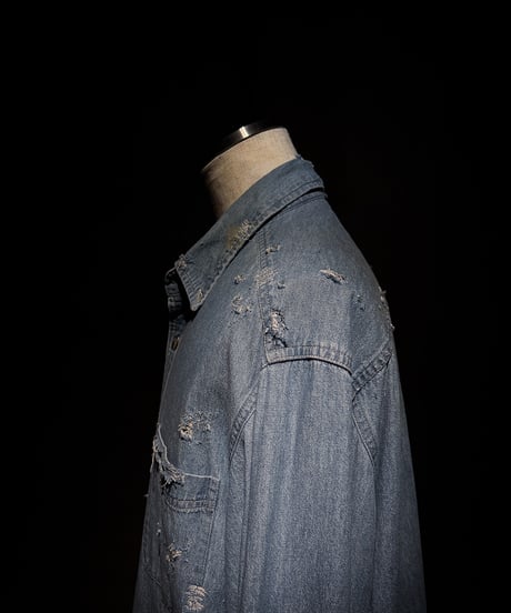 Vintage light blue denim shirt